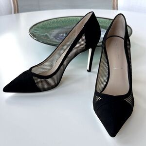 NWOT Ron White Caitlyn Pointed Toe Suede Heels 39.5/US9